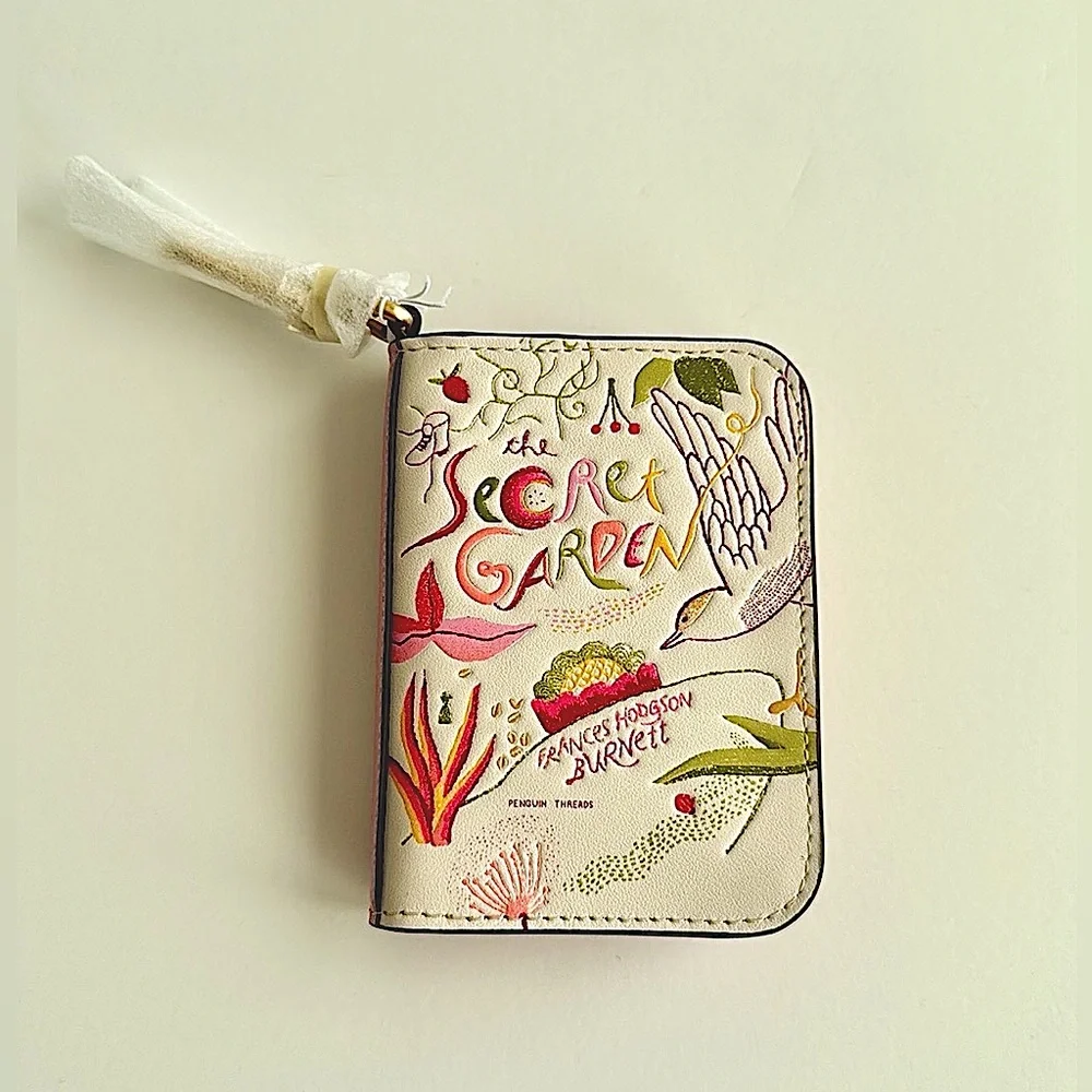 Kate Spade Story Teller Secret Garden Coin Purse
